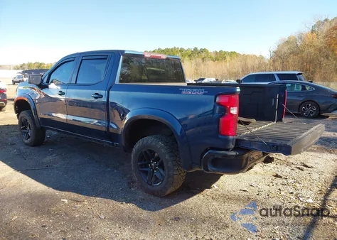 2021 Chevrolet Silverado 1500 4Wd Short Bed Lt Trail Boss z USA, uszkodzony, nr VIN 1GCPYFED3MZ282111